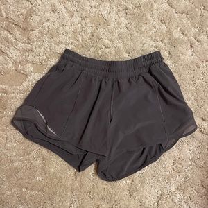 Lululemon Hotty Hot Shorts Grey